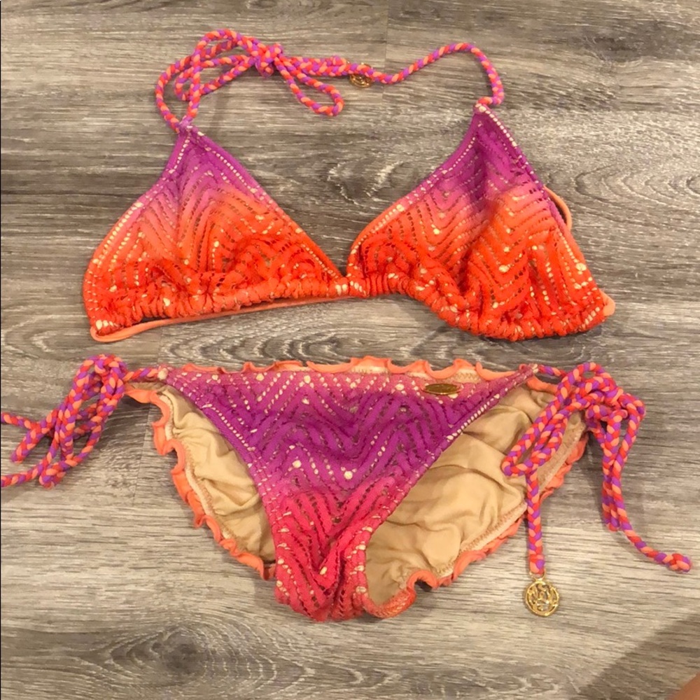 Brazilian string bottoms bikini